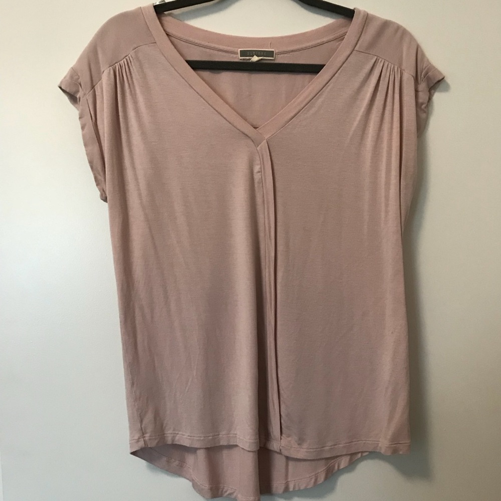 Pleione Blush Blouse NWOT